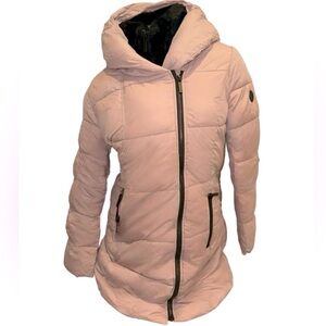 French Connection Long Puffer Coat Jacket